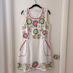 NWT Roller Rabbit Linen Dress